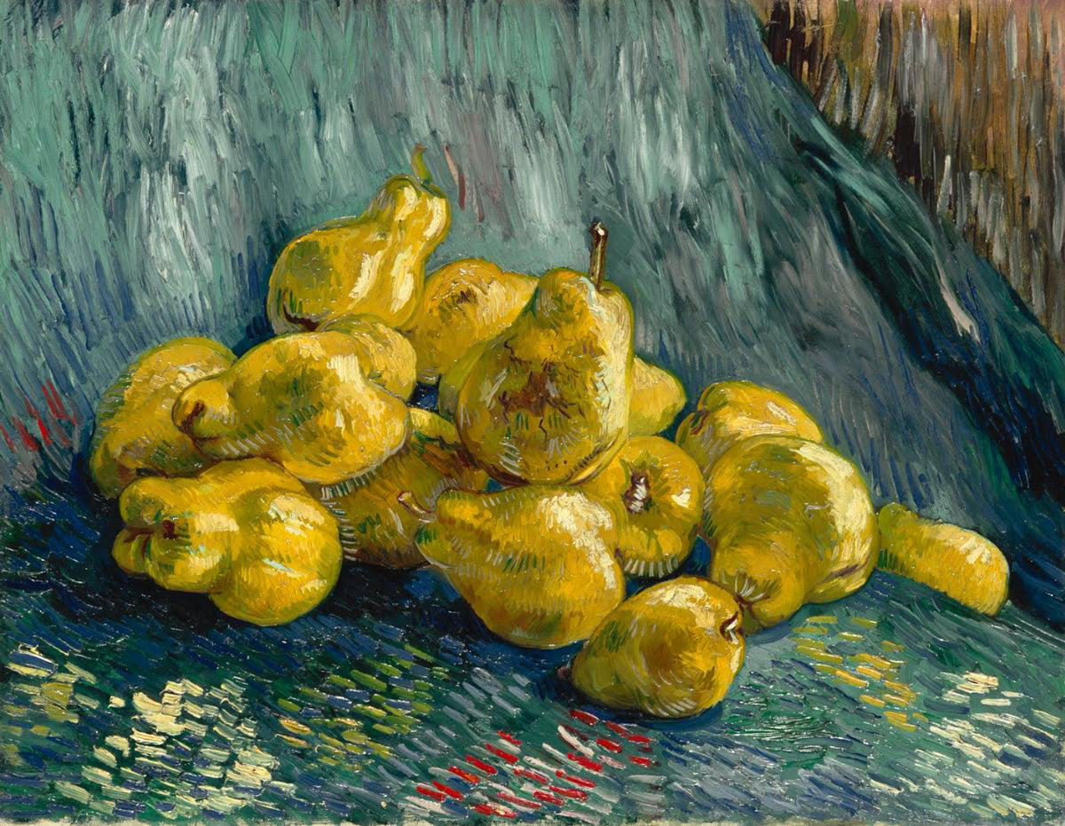 Bodegón con membrillos, Van Gogh