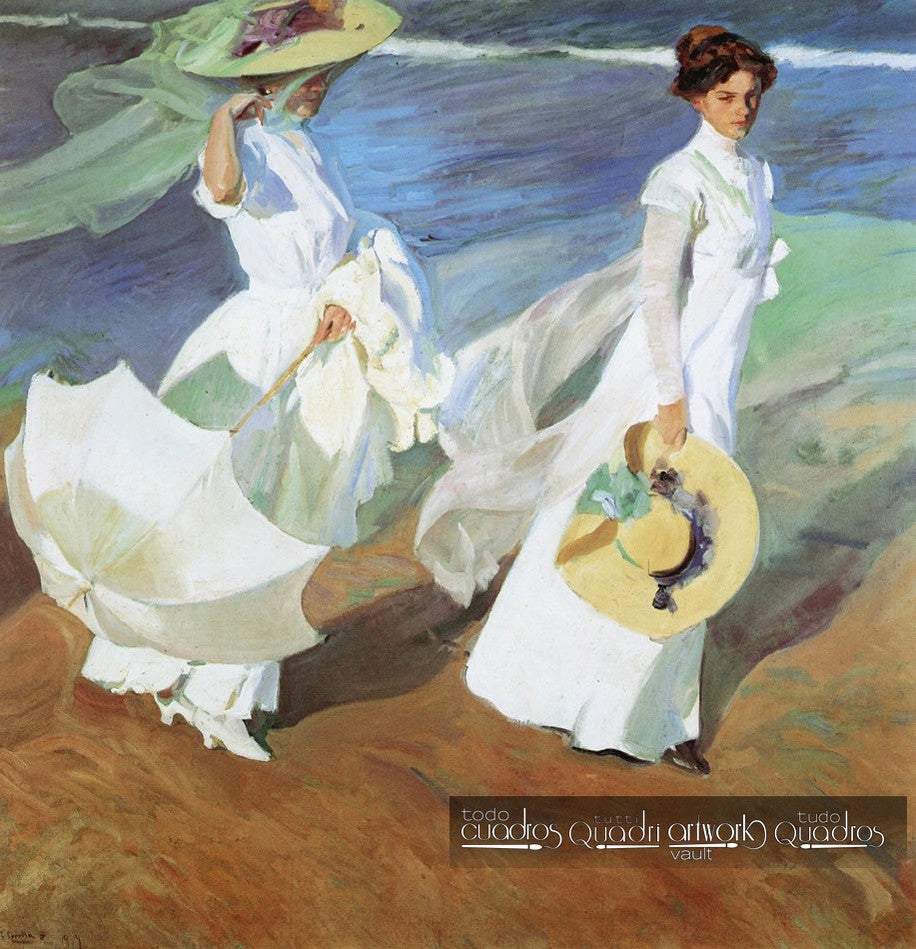 Paseo a orillas del mar, J. Sorolla